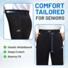 MeshIrons - Men’s Breathable Mesh Panel Casual Pants