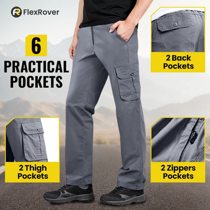 FlexRover - Ultra Comfort Flex Fit Cargo Pants
