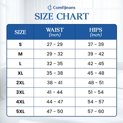 ComfiJeans - Flattering High Waist Ultra-Stretch Mom Jeans